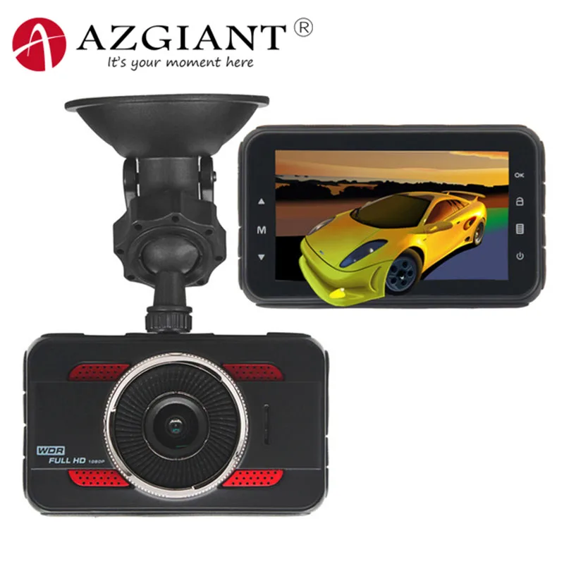 Видеорегистратор AZGIANT 3 дюйма A8 1080P TFT HD G датчик широкий угол обзора 170 градусов