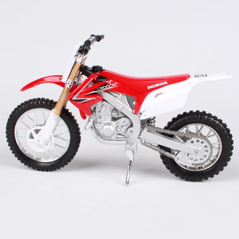 Maisto 1:18 Honda CRF 450 R красный мотоцикл литье под давлением модель игрушки в коробке 10021
