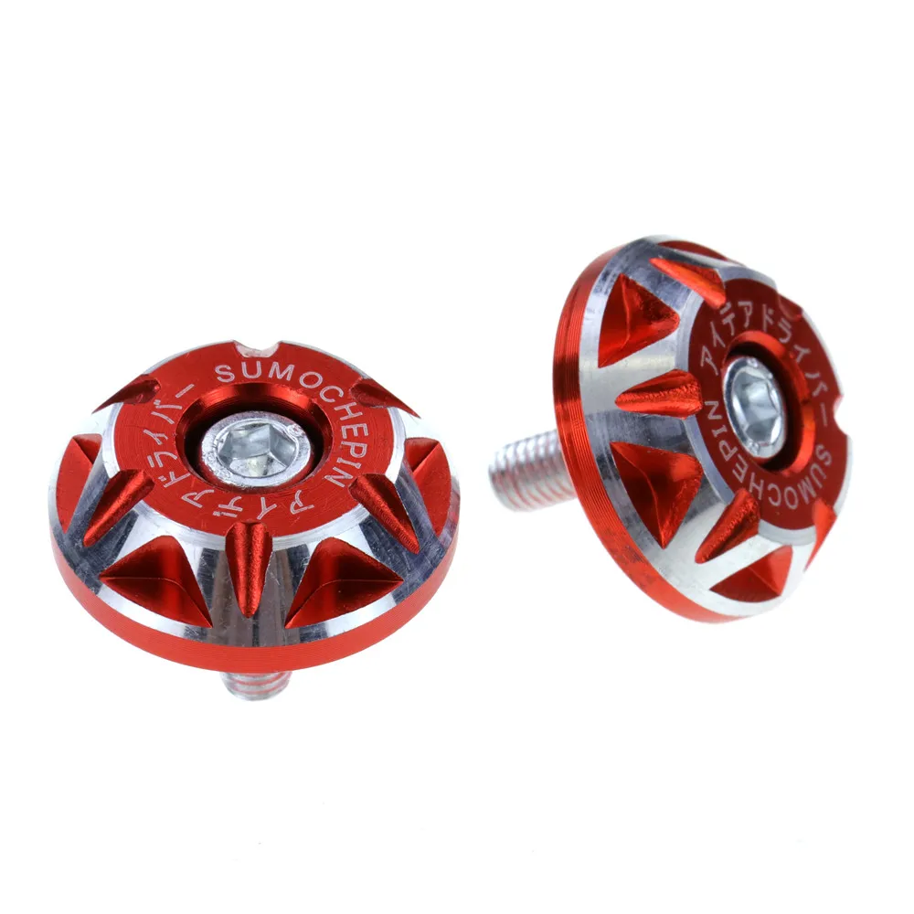 Винты для мотоцикла 2 шт. ЧПУ алюминиевые номерного знака универсальные Honda Yamaha