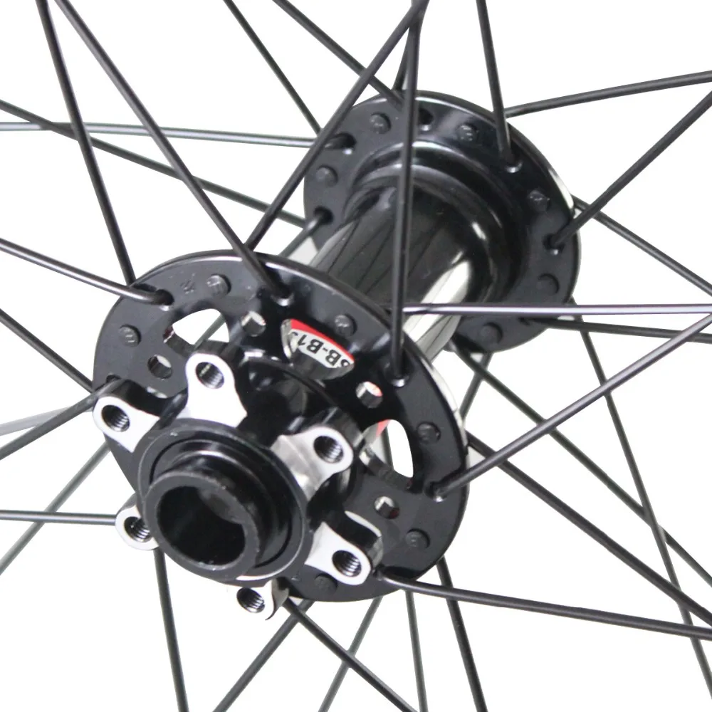 Can 29+ карбоновые Колеса 29 плюс углеродный жир MTB Колесная оправа 50 мм ширина двойные стенки бескамерные совместимы