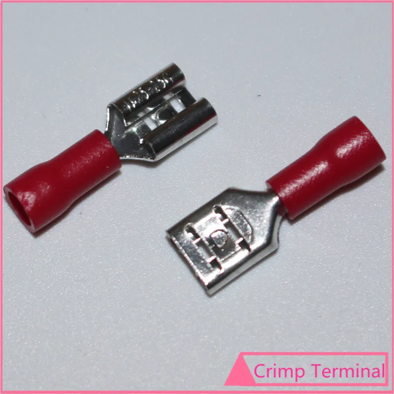 100 шт. обжимные клеммы для кабелей 22 16awg 6 3 1 5 мм2|connector uhf|connector coaxialconnector bead |
