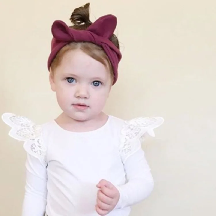 Детские футболки для девочек одежда 4 цвета розовый/черный/белый/полосатый