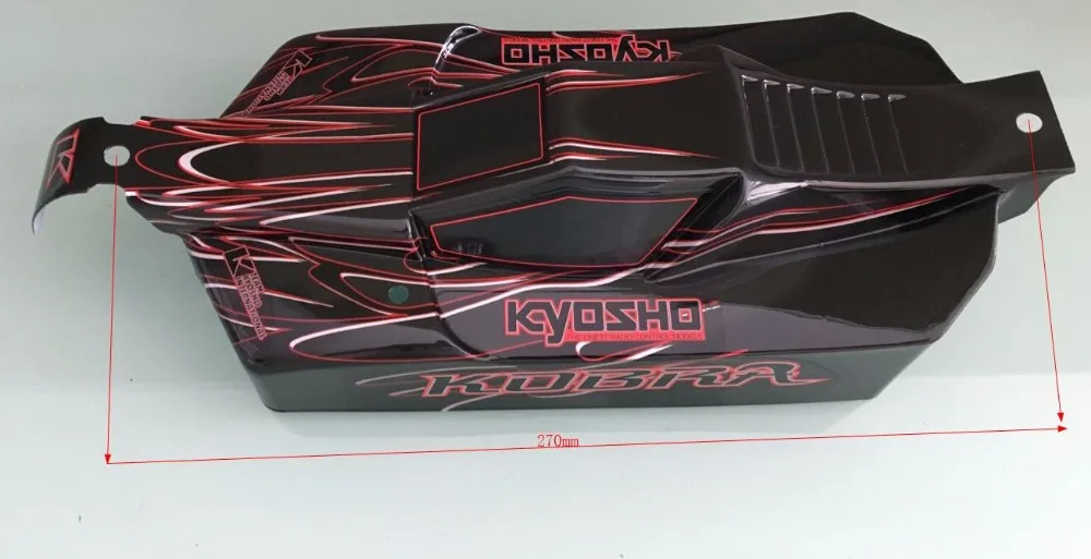 1/10 масштаб KYOSHO бесщеточный Электрический корпус внедорожника EP/Nitro FAZER KOBRA may для