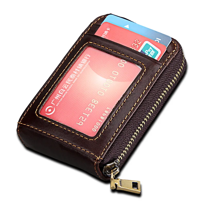 WESTCREEK из брендовой натуральной кожи мужские ретро Органайзер держатель