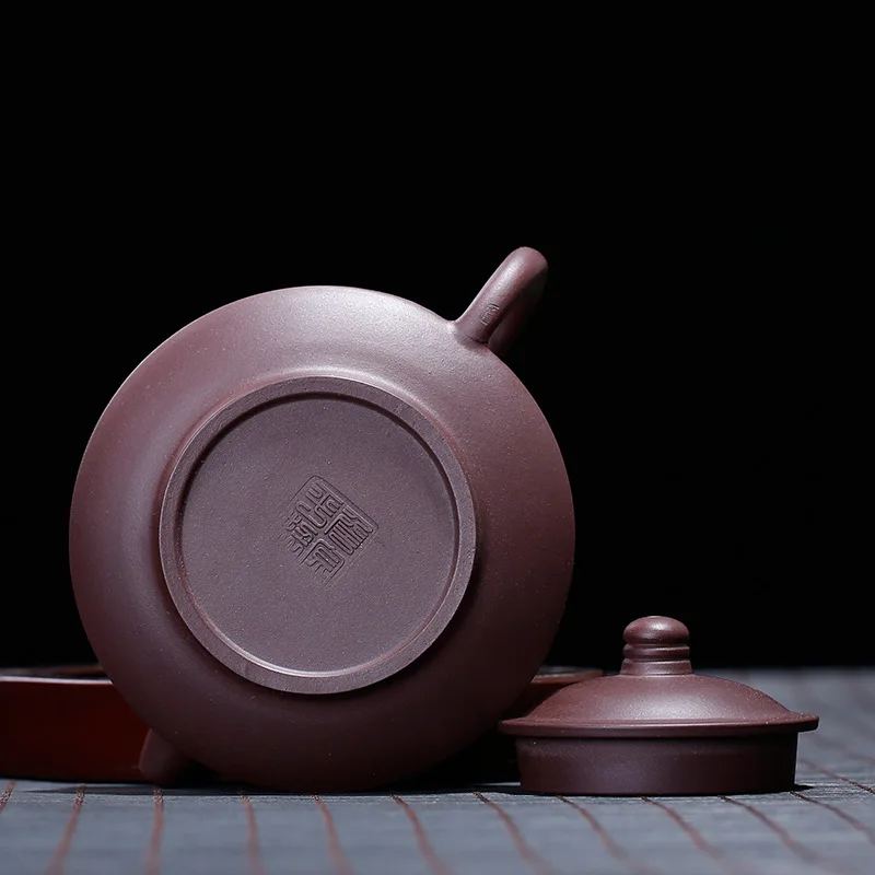 Исинская чайная посуда из фиолетового песка старое фиолетовое Грязевое