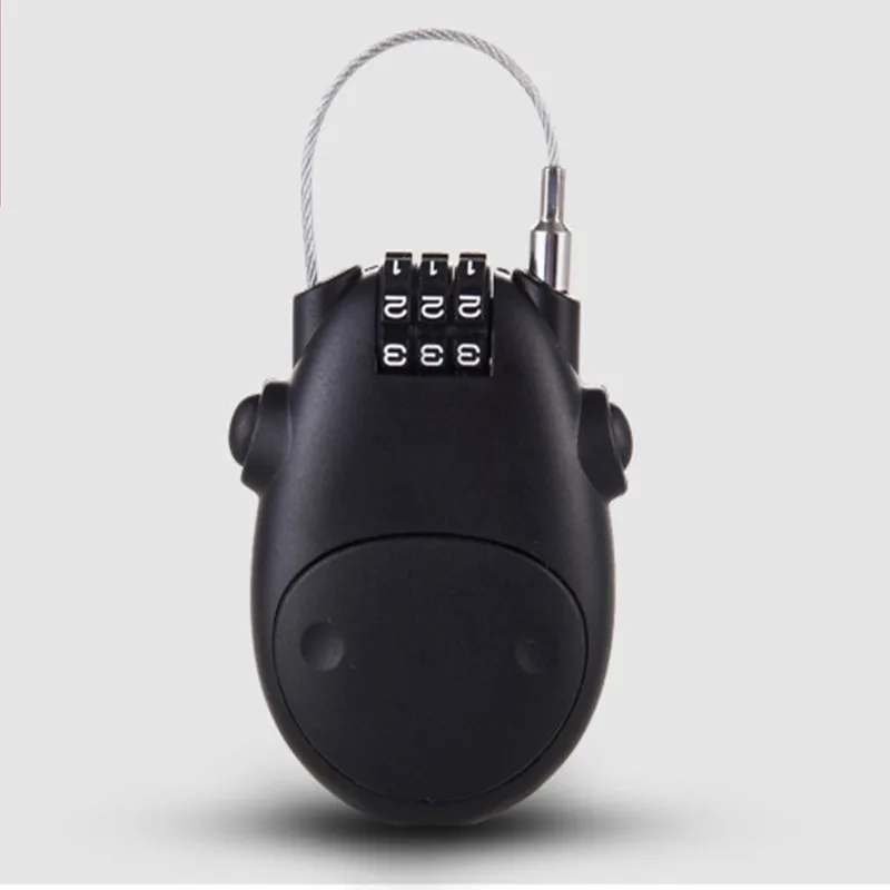 Миниатюрный портативный замок для горного и дорожного велосипеда цифровой