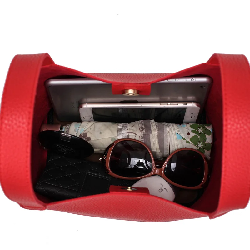 Женские искусственная кожа сумки 2017 сумка мешок европейский модный стиль Топ