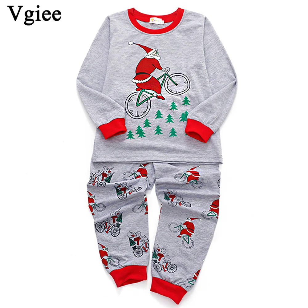 Vgiee/Рождественские наряды для пожилых людей зимняя одежда девочек и мальчиков