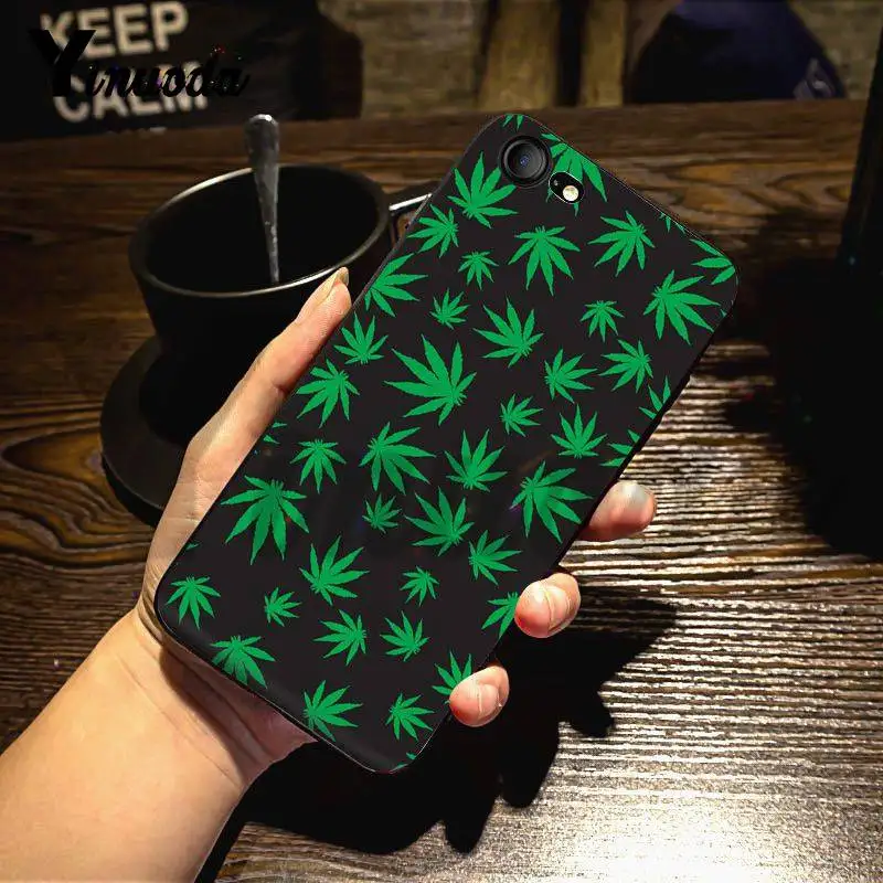Yinuoda для iphone 7 6 X Чехол искусство абстракционизма Высокая травка Coque оболочка принт чехол для телефона для iphone 7X6 6S 8 Plus 5 XS XR