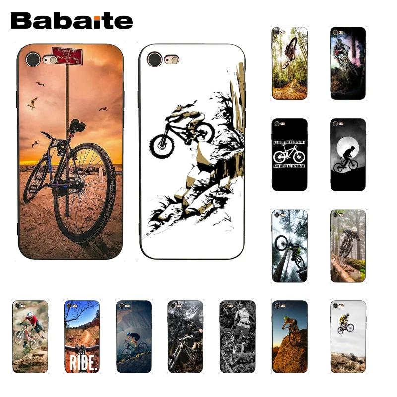 

Amazing mountain bike Bicycle MTB Phone Case Cover for iphone 11 12 Pro Max 8 7 6 6S Plus 5 5S SE XR X XS MAX 12mini