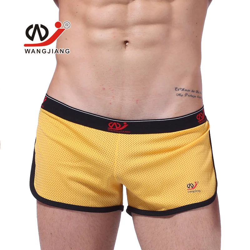 Mens Sport Shorts men Sportswear Athletic Running Elastic Brand Boxer trunks Quick Dry | Спорт и развлечения