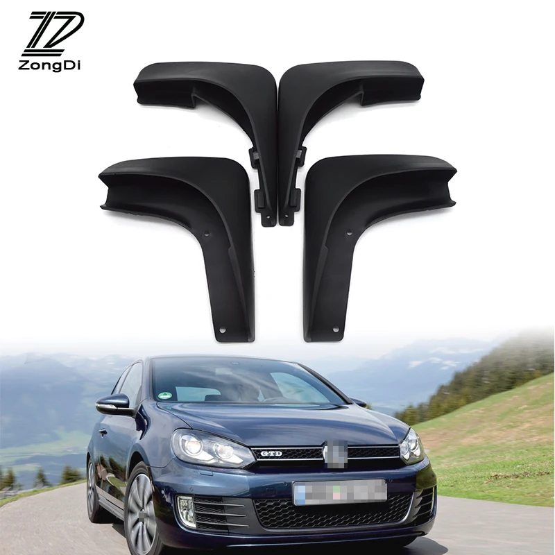 ZD Φ подходит для Volkswagen VW Golf 6 Mk6 2009 2010 2011 2012 набор литых аксессуаров брызговики