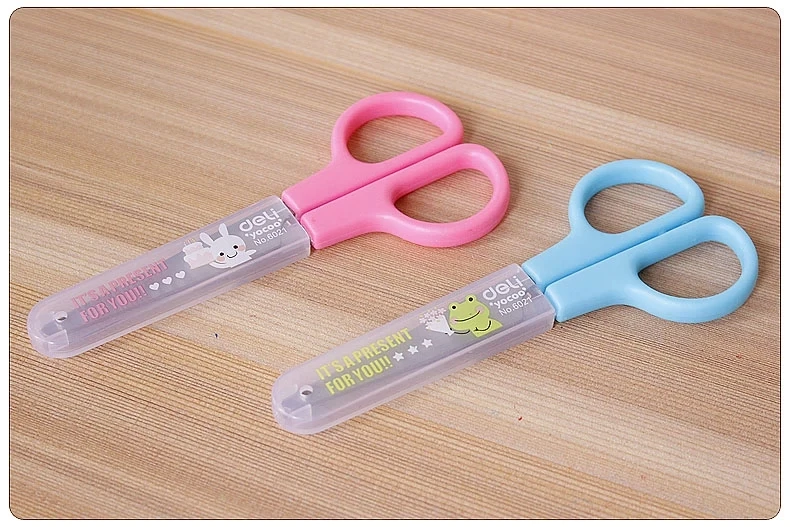 2 шт./лот милые ножницы из нержавеющей стали для школьных канцелярских товаров и