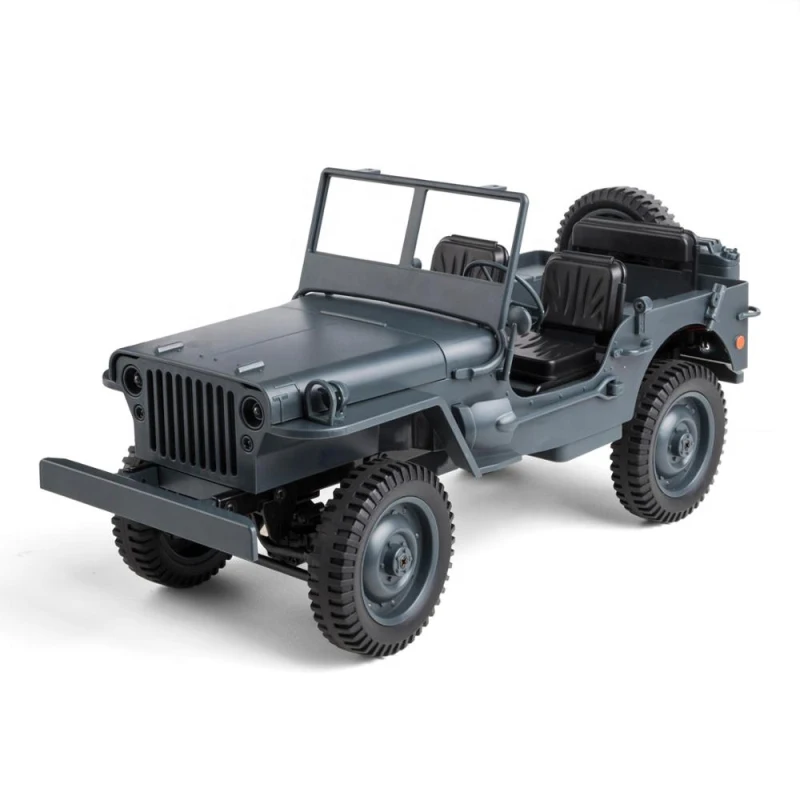 Военная Модель, электрические игрушки, 1:10, Масштаб 2,4 г, 4WD, Вторая мировая война, армия США, RC, Willys, Джип, Игрушечная модель грузовика, для подарка, детская коллекция