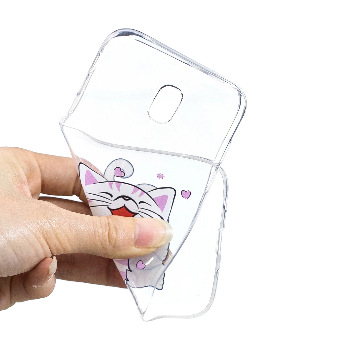 Colors cute Printed animals case for Samsung Galaxy J530 clear soft phone back cases J5 2017 housing capa cover 5.2&quot |
