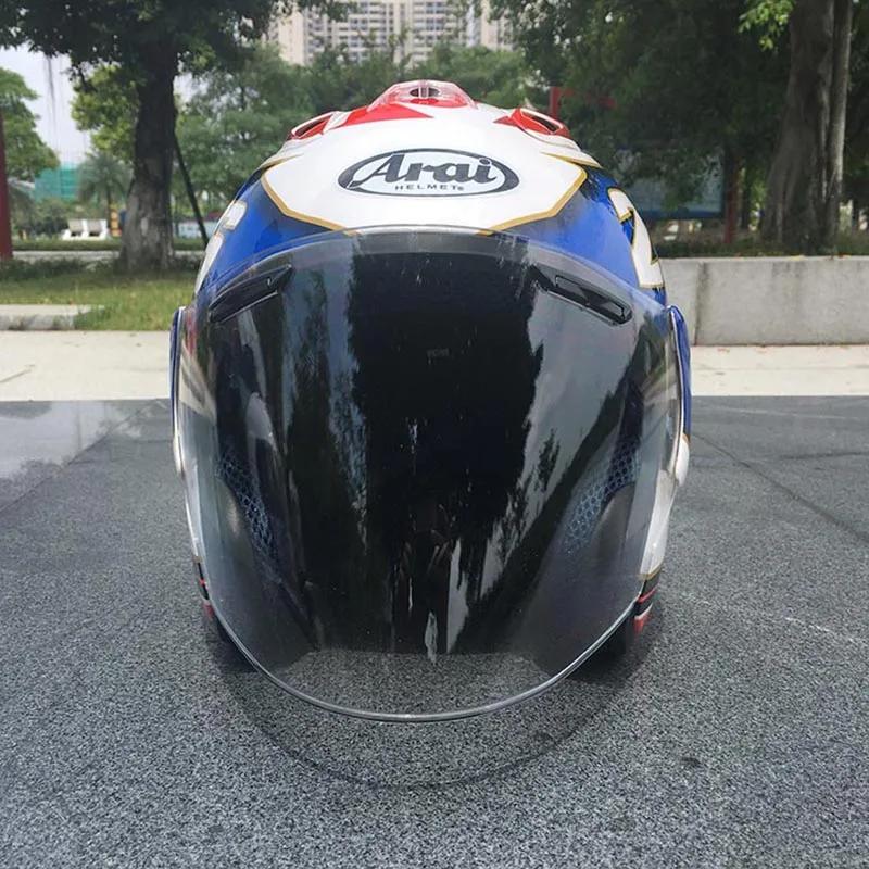 Open Face 3 Motorcycle Helmet duhan A4 Man Riding Car motocross racing motorbike helmet