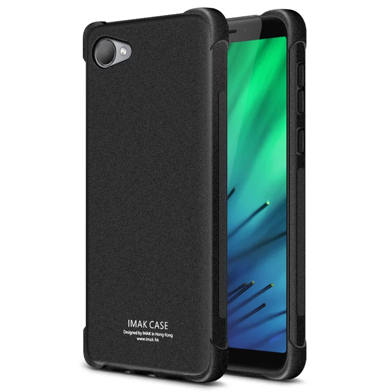 Для htc Desire 12 чехол iMAK водителя супер-тонкий мягкий для телефона бампер экран