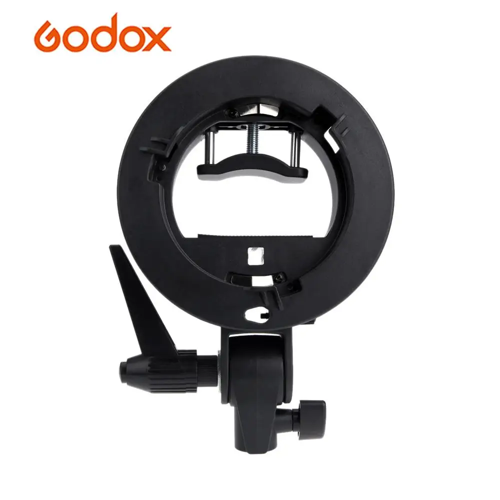 Godox 80*80 см Вспышка Софтбокс диффузор черный и белый с s типом кронштейн Bowens