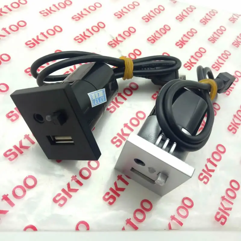 SKTOO для Ford Focus Cd Dvd проигрыватели Usb Aux автомобильные аксессуары интерфейсы кнопка