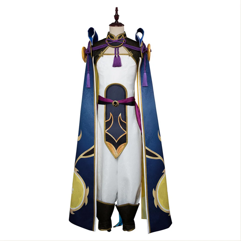 Fate Grand Order Cosplay Lang Lin Wang Косплей Костюм Полный комплект наряд красивая одежда на