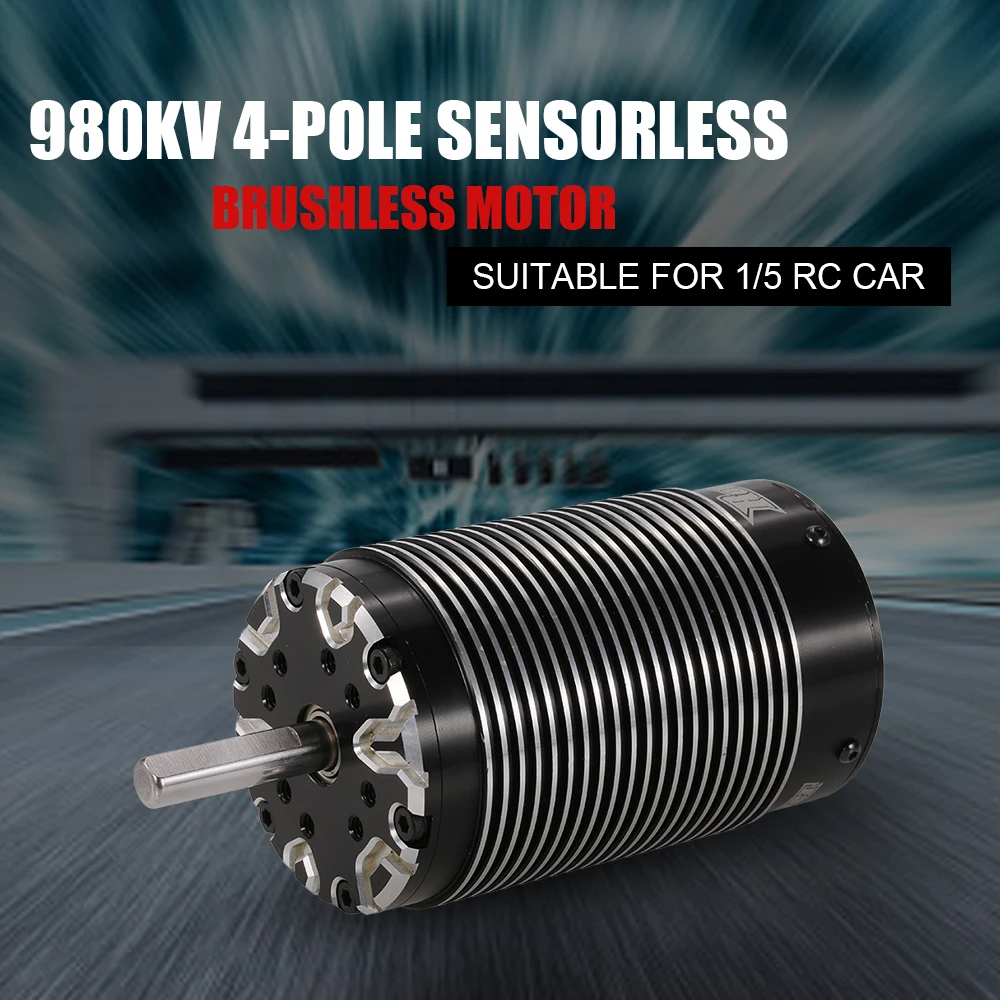 Высокое качество 5692 980KV 4 полюсный бесщеточный двигатель RC для 1/RC