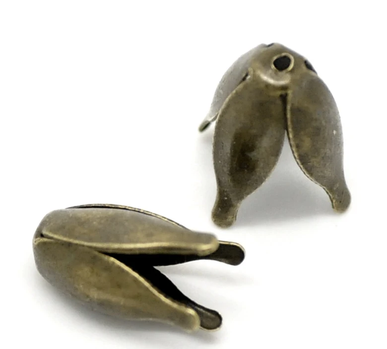 Колпачки из бисера для ювелирных изделий колпачки в виде цветка лилии