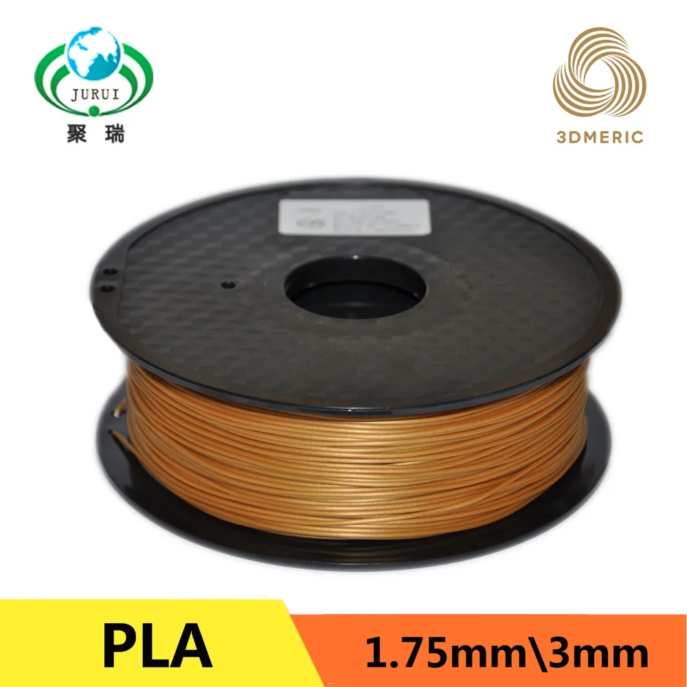 Gold color PLA filament 3d pen impressora pla 1.75 mm plastic printer 1kg | Компьютеры и офис