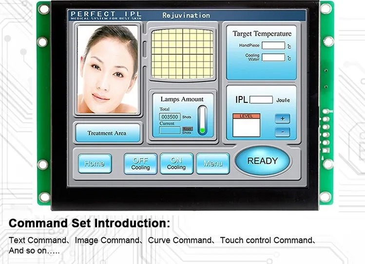 

8.0" TFT LCD With High Intelligent UART Port For Multipurpose Use