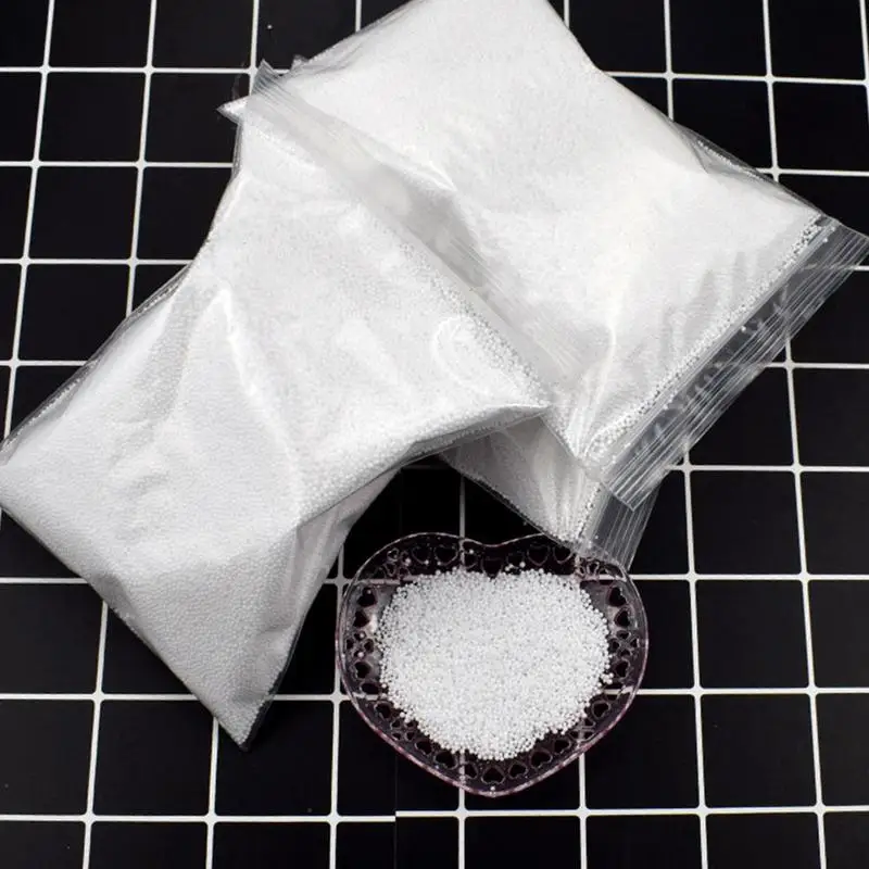 DIY Белоснежка пенопластовый шар белый тонкий пенопластовый шар Particlesdiy слизи коврики со снежинками наполнители Сверхлегкий глиняная смесь аксессуары