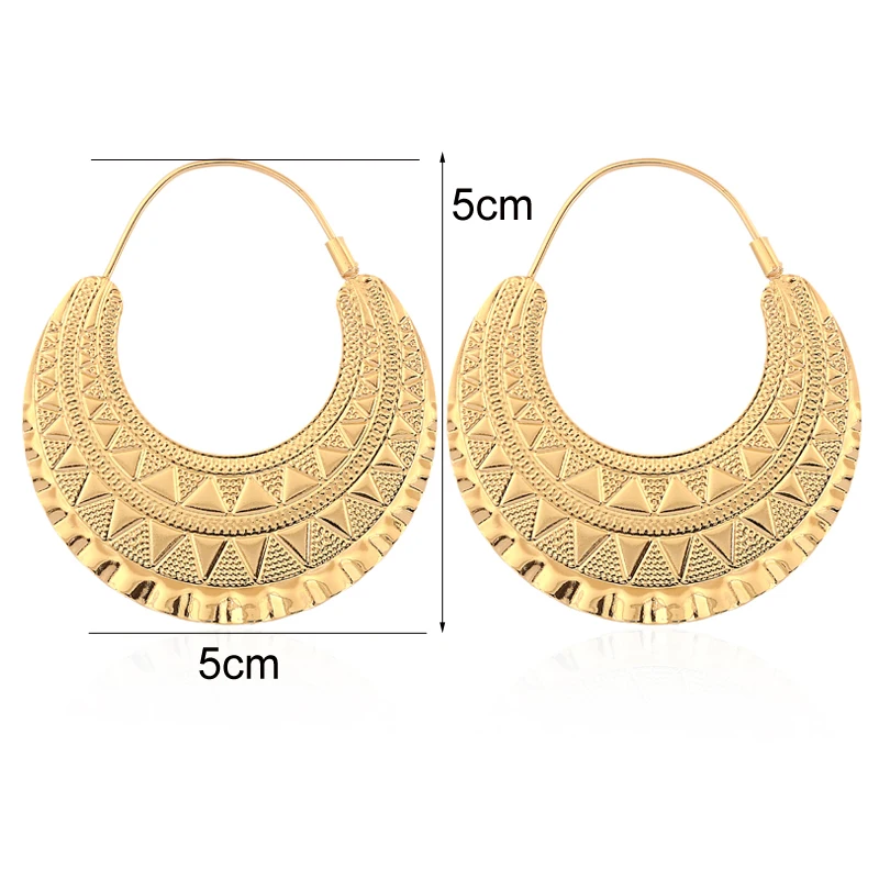Женские серьги в эфиопском стиле Ethlyn лидер продаж 2016 эфиопское золото E02|earrings