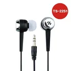 Takstar TS-2251 In-ear Наушники для мобильный телефон Ipod Пробивной бас натуральный прозрачный наушники для UHF-938 WPM-200 WPM-100 WTG-500