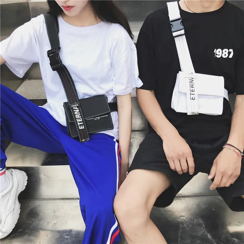 Mododiino бренд стиль унисекс Мужские/Женские сумки через плечо нагрудный пакет