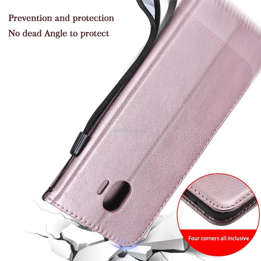 Кожаный чехол с откидной крышкой для Samsung Galaxy J2 2018 SM-J250F/DS J250F/DS чехол-бумажник Pro