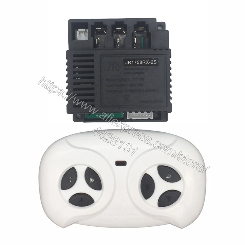 JR1758RX-2S Full set JR/HY Детский Электрический автомобиль bluetooth пульт дистанционного управления приемник, плавный пусковой контроллер JR1705RX и JR1758RX/JR1738RX - Цвет: JR1758RX-2S Full set