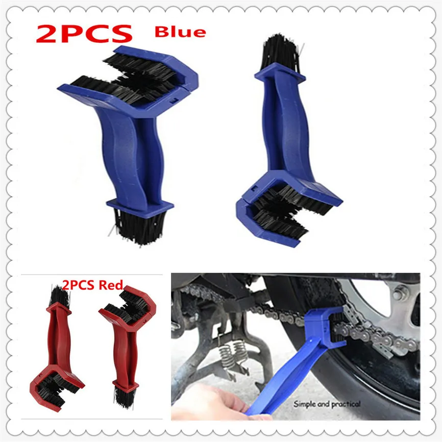 

new 2pcs Scrubber bike Gear Chain Brush Cleaner Tool For TC85 TC125 TE125 TC250 TE250 300 FC250 450 FE250 501 S