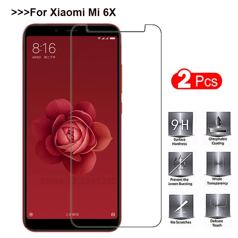 

Tempered Glass for Xiaomi Mi A2 Screen Protector Phone Film for Xiaomi Mi6x A2 on Protective Glass for Xiaomi Mi A2 Glass 6X