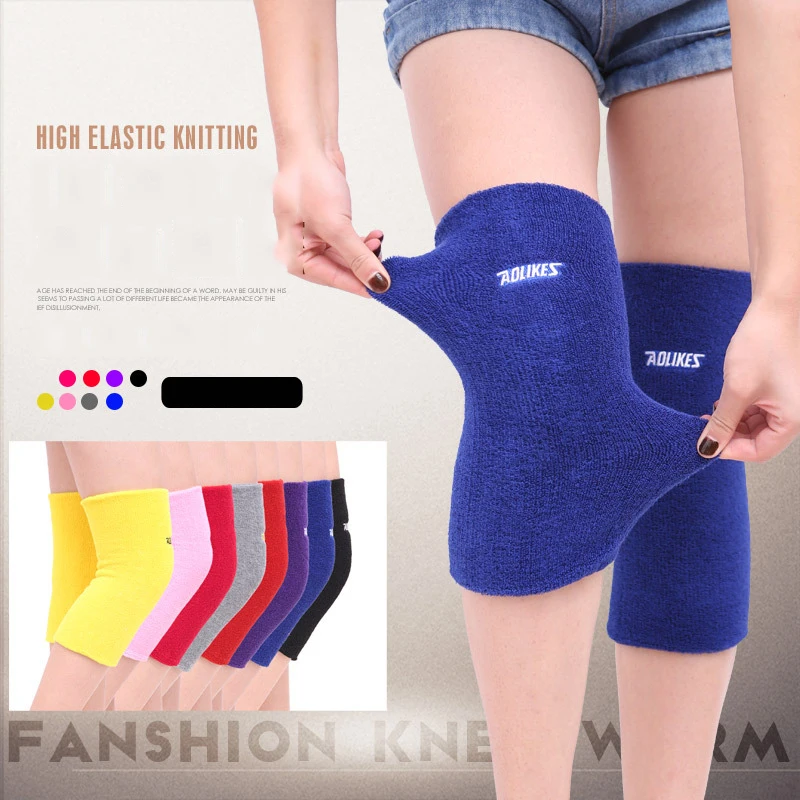 2 шт. открытый теплый спортивный зал Фитнес Для женщин Локоть Поддержка Колени