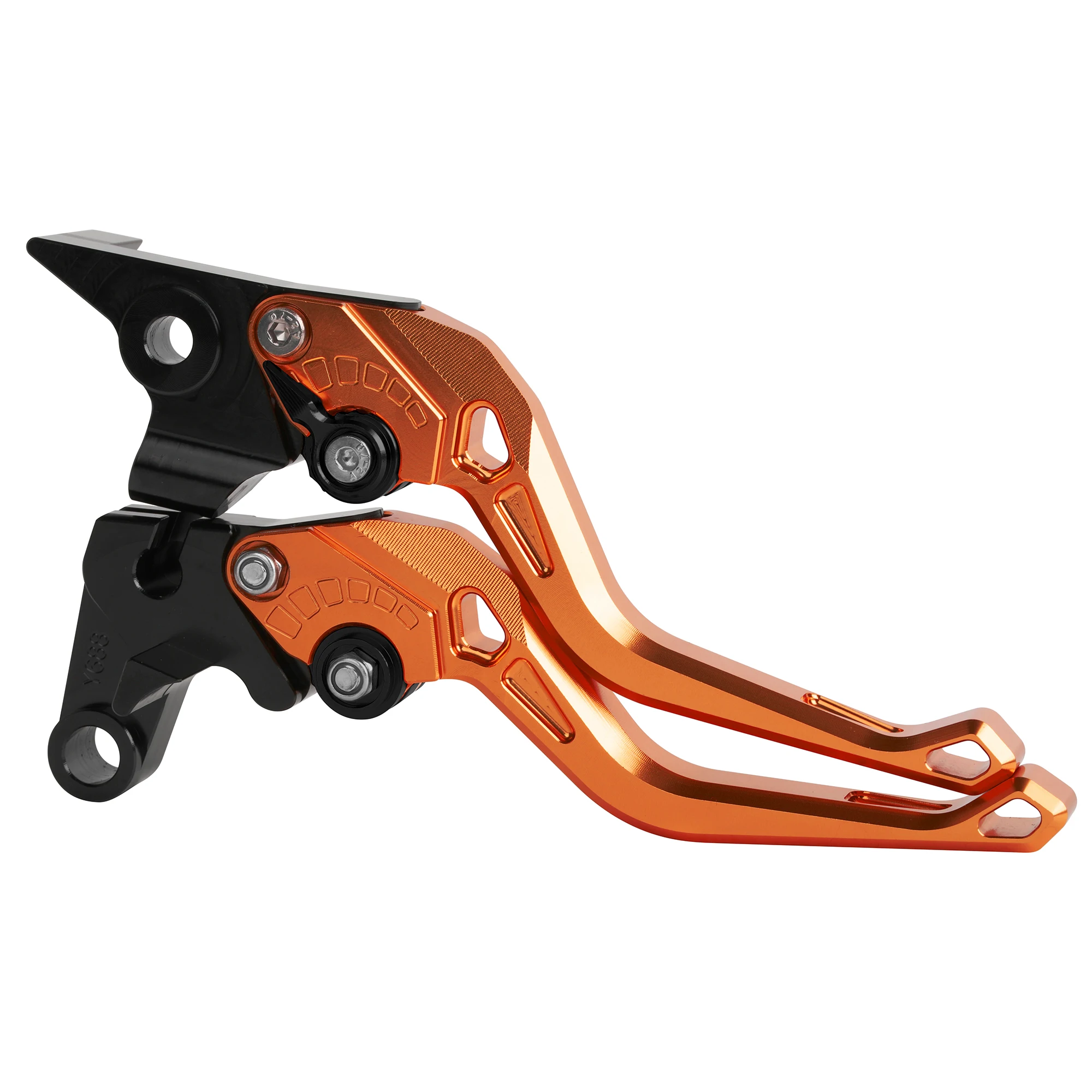 Для Kawasaki NINJA 300R/Z300 (w и w/o ABS) 2013-2019 пара алюминиевых регулируемых тормозных рычагов