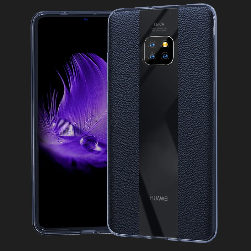 YILIZOMANA Ультратонкий Прозрачный Простой чехол для телефона HuaWei Mate 10 20 20X Pro Splice из
