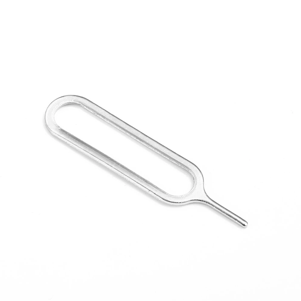2PCS Sim Card Needle For iPhone Key Metal Pin for Smartphone Eject Tool |