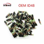 10 шт.лот ID48 ID 48 стеклянный транспондер чип высокого качества, ключ транспондер чип id48 криптовалют чип