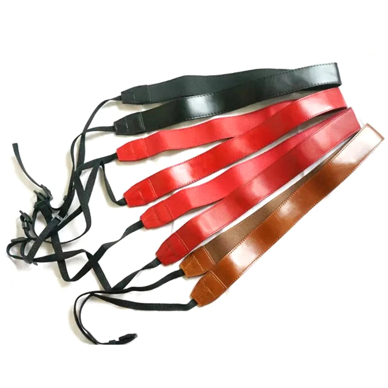 Ремень наплечный из ПУ кожи для камеры Canon Nikon Sony Pentax Leica Olympus|strap for canon|photo strapleather