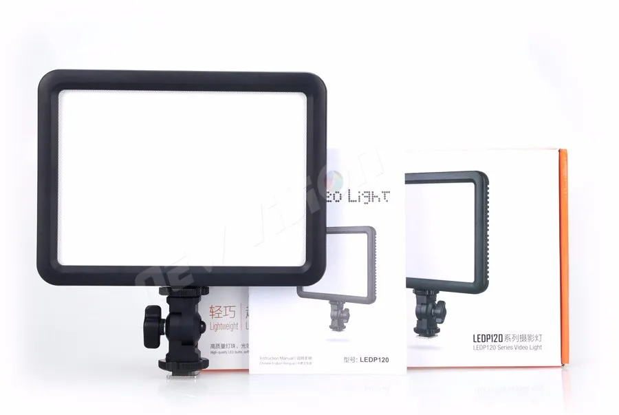 Godox ультра тонкий LEDP120C 3300K~ 5600K студийный Видео непрерывный светильник для камеры DV видеокамеры