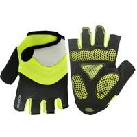 silica gel cycling gloves half finger anti slip men women sports shockproof protection bike gloves climbing guantes ciclismo