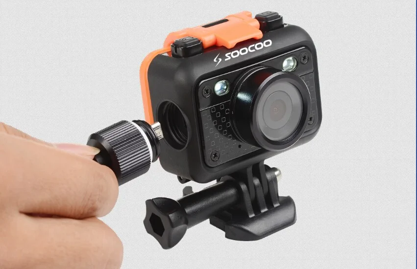 32 GB+ soocoo S60 1080 P Full HD Водонепроницаемый 60 M SOS спортивная видеокамера для подводной съемки с пультом дистанционного управления Управление экшн Камера