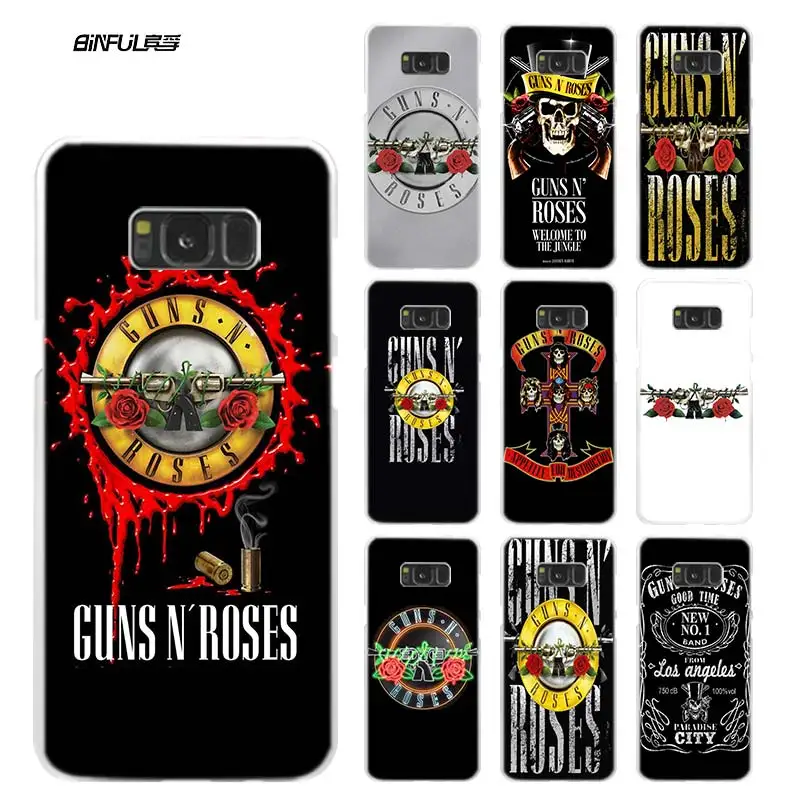 Твердый пластиковый чехол для телефона Guns n roses good time Samsung Galaxy Note 10 8 9 S20 S10 S10e S9 S8 Plus