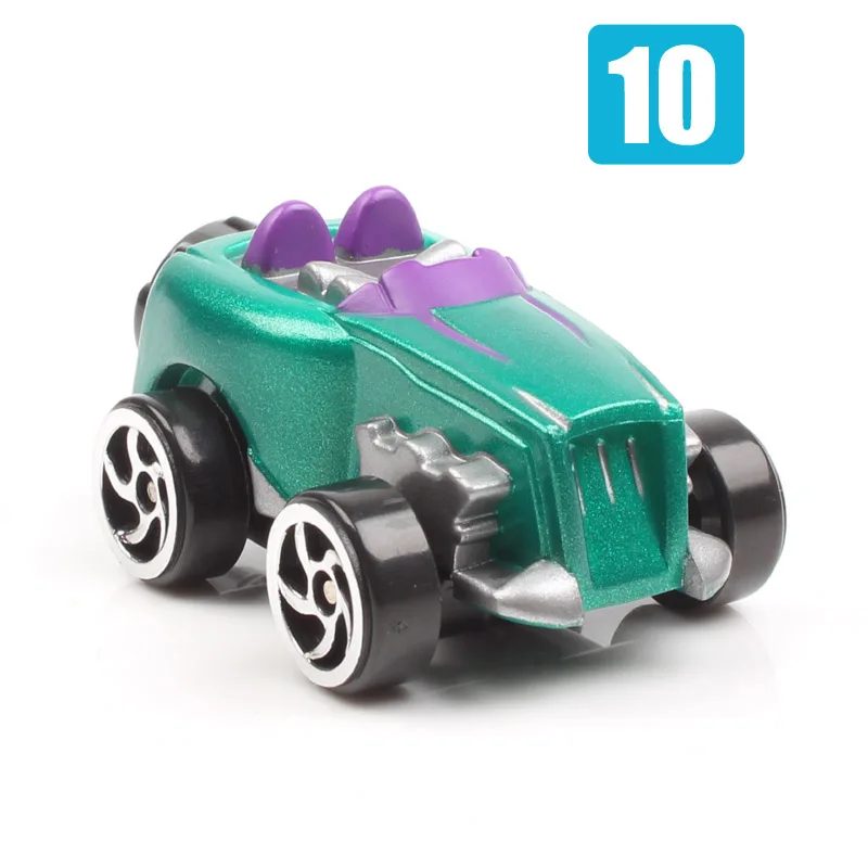 10 Green 1: 64 масштаб дешевые детские корги Мини монстр грузовик atv авто литой автомобиль модели автомобилей игрушка подарок для детей мальчиков играть колеса бесплатно - Цвет: 10 Green