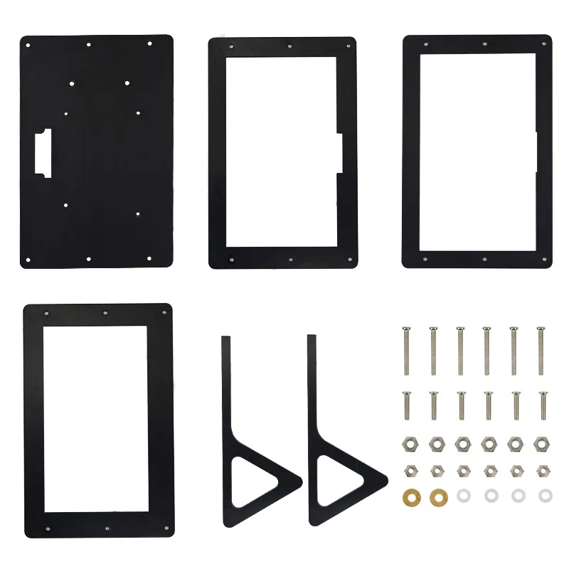 7 дюймовый ЖК экран для Raspberry Pi 3 1024*600 пикселей 50pin дисплей + акриловый чехол