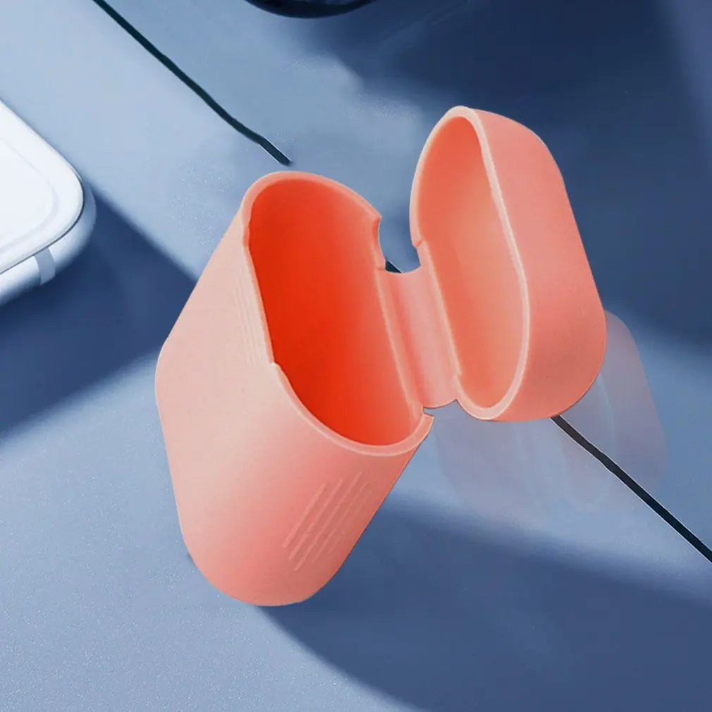 Мягкий силиконовый чехол, наушники для Apple Airpods, чехол, Bluetooth, беспроводные наушники, защитный чехол, коробка для Air Pods, наушники, сумка