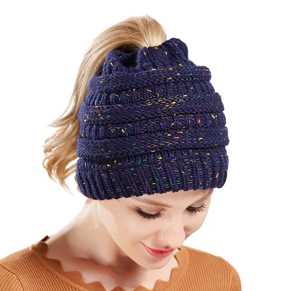 Hot! Winter Men Women Baggy Warm Crochet Wool Knit Ski Hip-Hop Beanie Skull Slouchy Snow Casual Caps Hat #VD1098 | Аксессуары для
